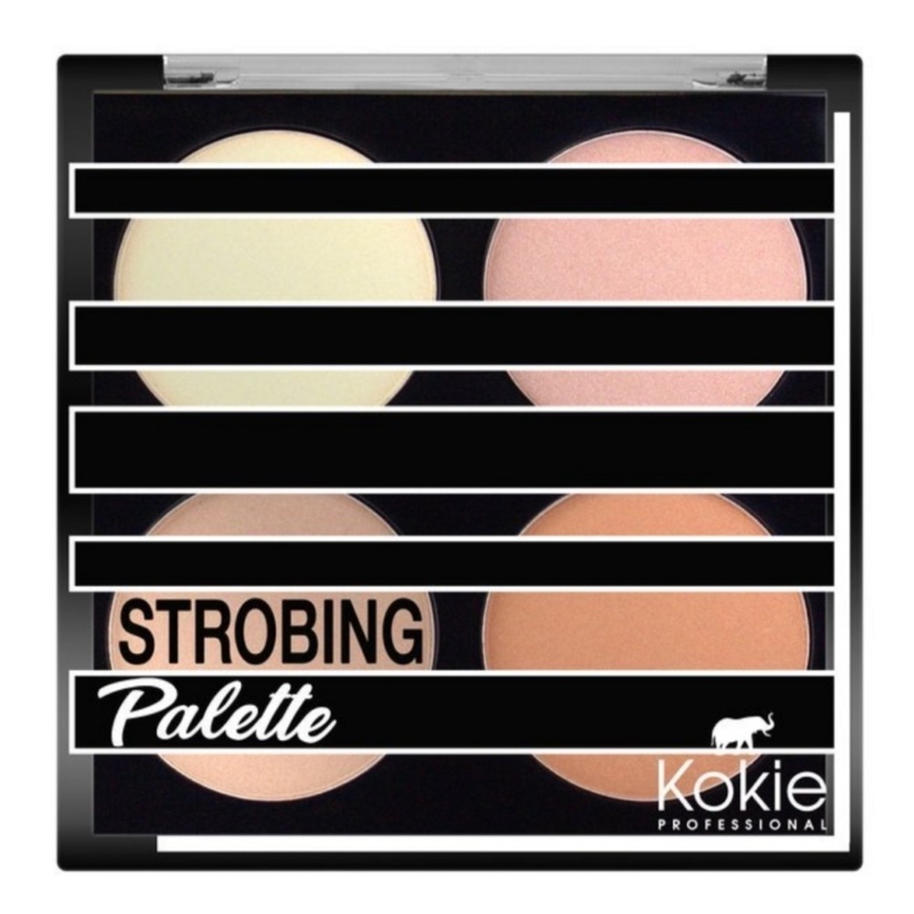 Kokie Cosmetics Strobing Palette Highlighter, color TP817 Get The Glow. NWT
